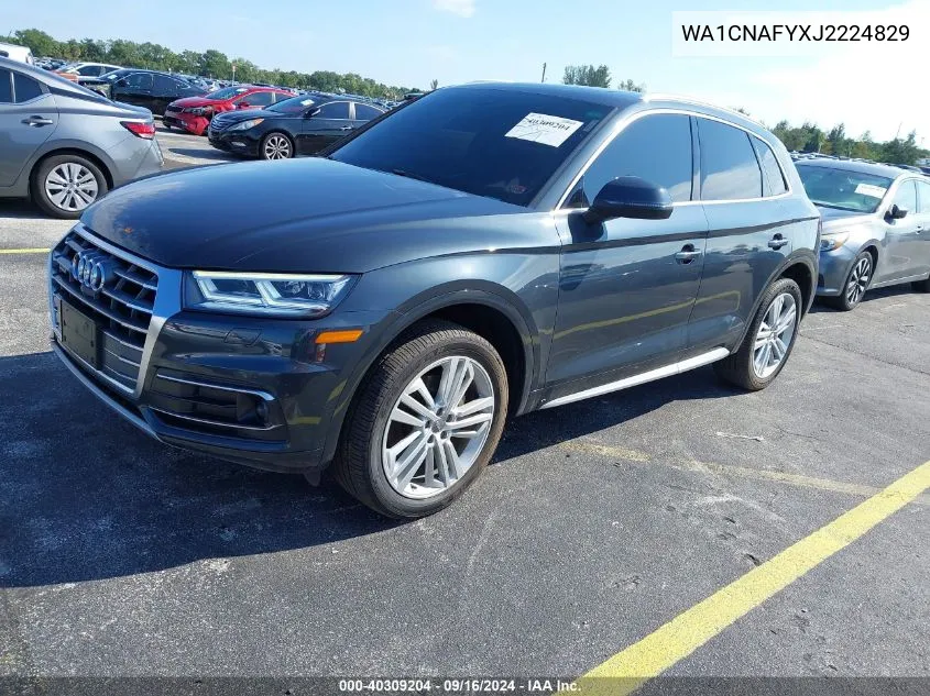 WA1CNAFYXJ2224829 2018 Audi Q5 Prestige