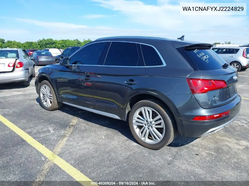 2018 Audi Q5 Prestige VIN: WA1CNAFYXJ2224829 Lot: 40309204