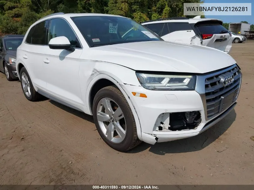 WA1BNAFY8J2126281 2018 Audi Q5 2.0T Premium/2.0T Tech Premium