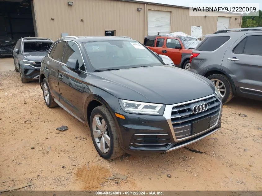 2018 Audi Q5 Premium Plus VIN: WA1BNAFY9J2220069 Lot: 40324801