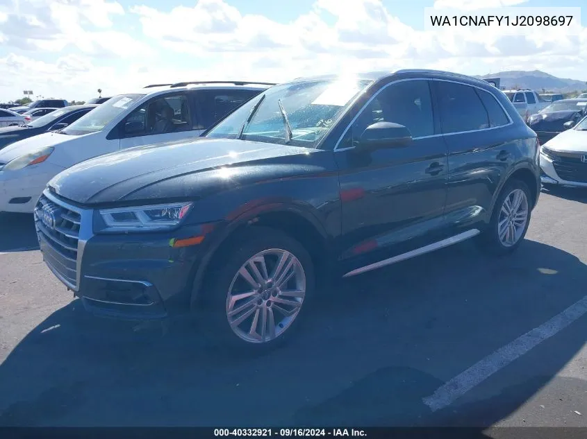 WA1CNAFY1J2098697 2018 Audi Q5 2.0T Premium/2.0T Tech Premium