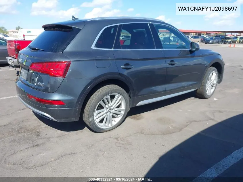 WA1CNAFY1J2098697 2018 Audi Q5 2.0T Premium/2.0T Tech Premium