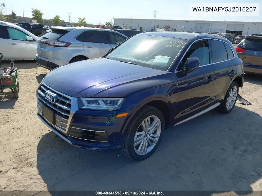 WA1BNAFY5J2016207 2018 Audi Q5 2.0T Premium/2.0T Tech Premium