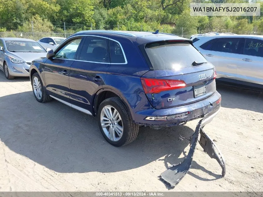 WA1BNAFY5J2016207 2018 Audi Q5 2.0T Premium/2.0T Tech Premium