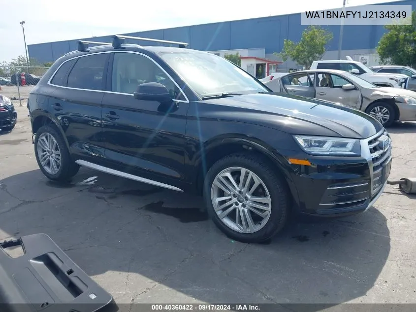 WA1BNAFY1J2134349 2018 Audi Q5 2.0T Premium/2.0T Tech Premium