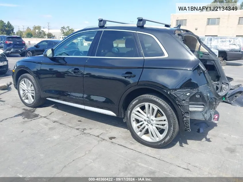 WA1BNAFY1J2134349 2018 Audi Q5 2.0T Premium/2.0T Tech Premium