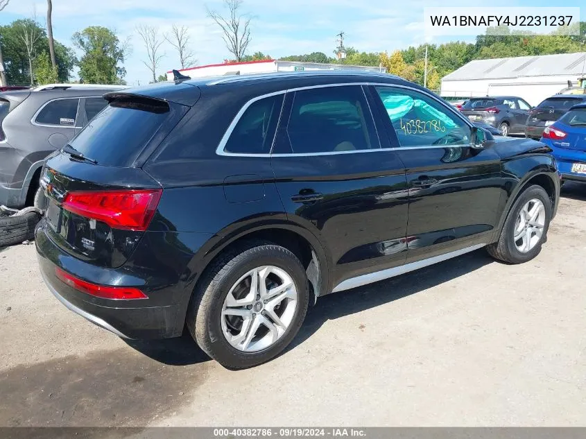 WA1BNAFY4J2231237 2018 Audi Q5 2.0T Premium/2.0T Tech Premium