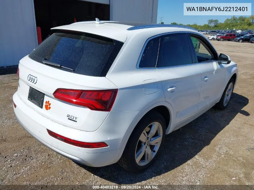 WA1BNAFY6J2212401 2018 Audi Q5 2.0T Premium/2.0T Tech Premium