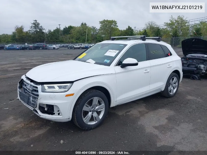 WA1BNAFYXJ2101219 2018 Audi Q5 2.0T Premium/2.0T Tech Premium