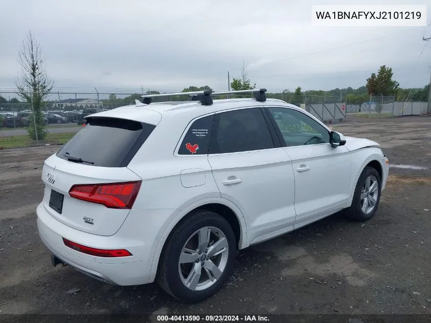 WA1BNAFYXJ2101219 2018 Audi Q5 2.0T Premium/2.0T Tech Premium