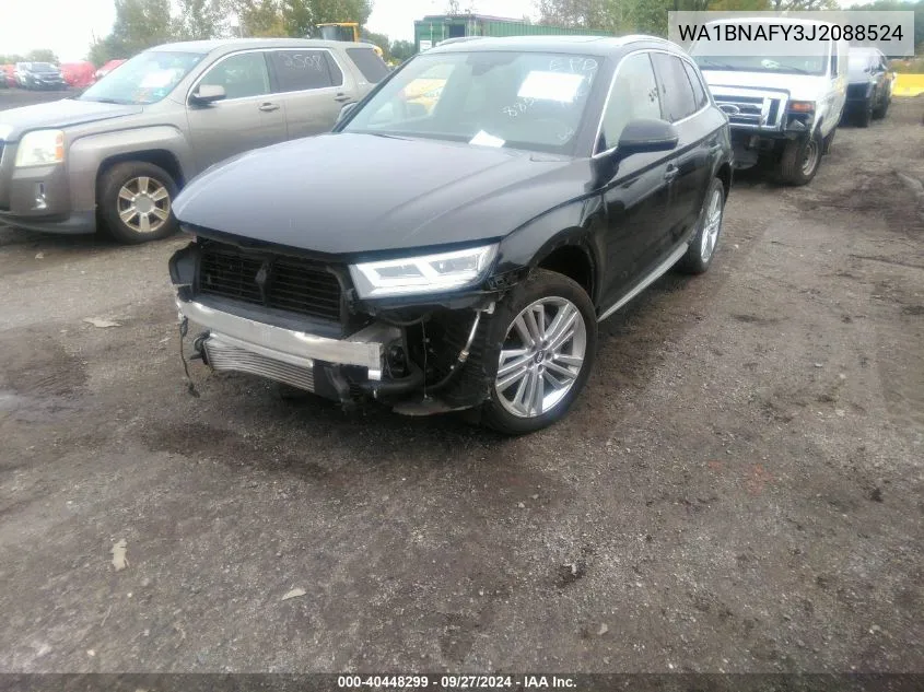 2018 Audi Q5 2.0T Premium/2.0T Tech Premium VIN: WA1BNAFY3J2088524 Lot: 40448299