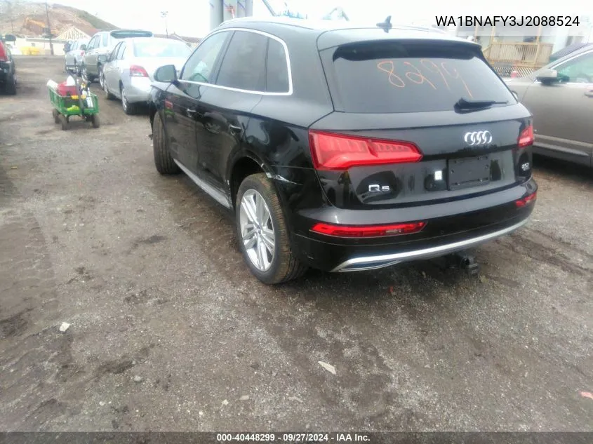 2018 Audi Q5 2.0T Premium/2.0T Tech Premium VIN: WA1BNAFY3J2088524 Lot: 40448299