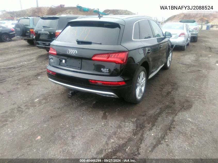 2018 Audi Q5 2.0T Premium/2.0T Tech Premium VIN: WA1BNAFY3J2088524 Lot: 40448299