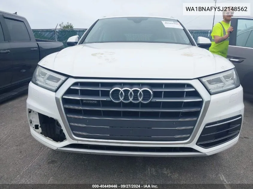 WA1BNAFY5J2148562 2018 Audi Q5 2.0T Premium/2.0T Tech Premium