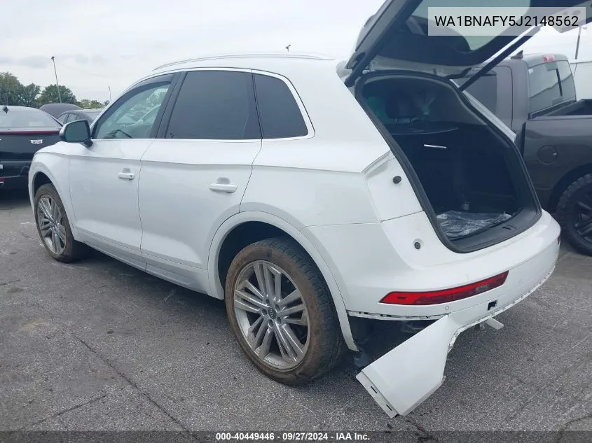 WA1BNAFY5J2148562 2018 Audi Q5 2.0T Premium/2.0T Tech Premium