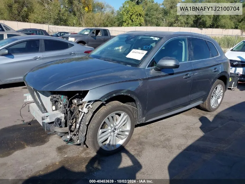 WA1BNAFY1J2100704 2018 Audi Q5 2.0T Premium/2.0T Tech Premium