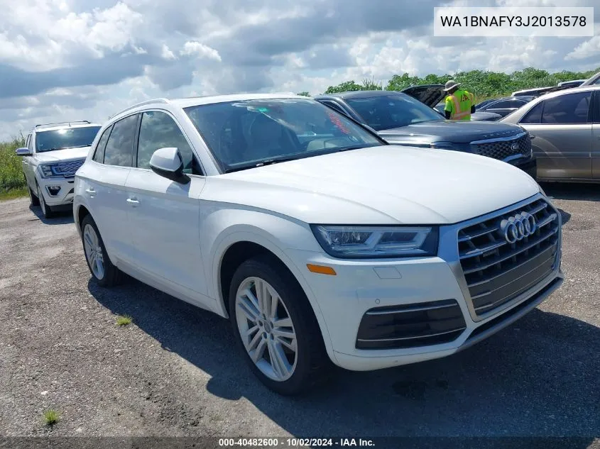 WA1BNAFY3J2013578 2018 Audi Q5 2.0T Premium/2.0T Tech Premium