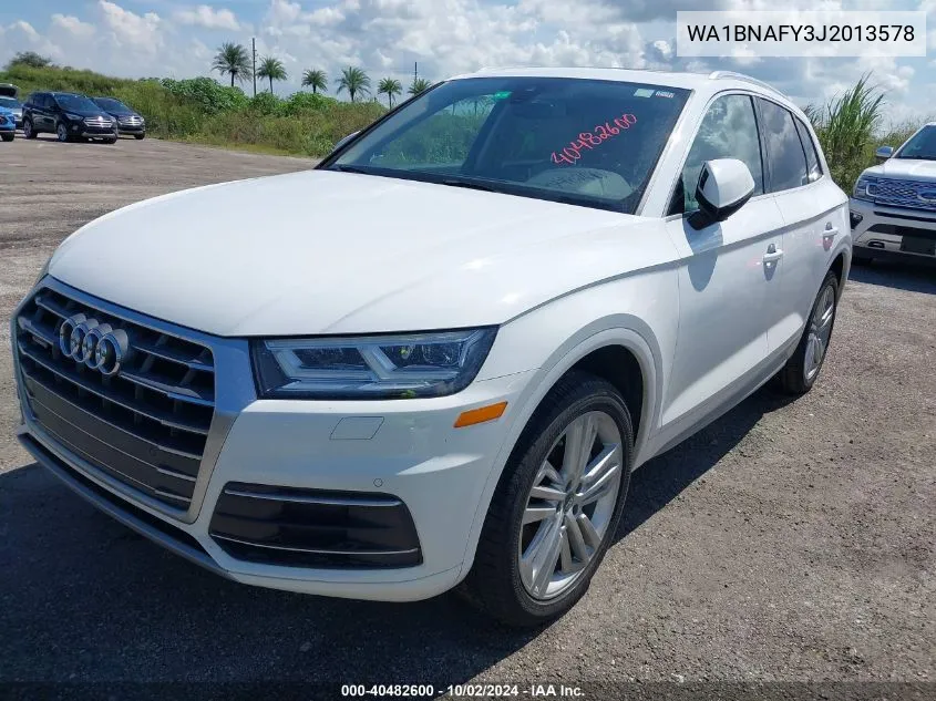 WA1BNAFY3J2013578 2018 Audi Q5 2.0T Premium/2.0T Tech Premium