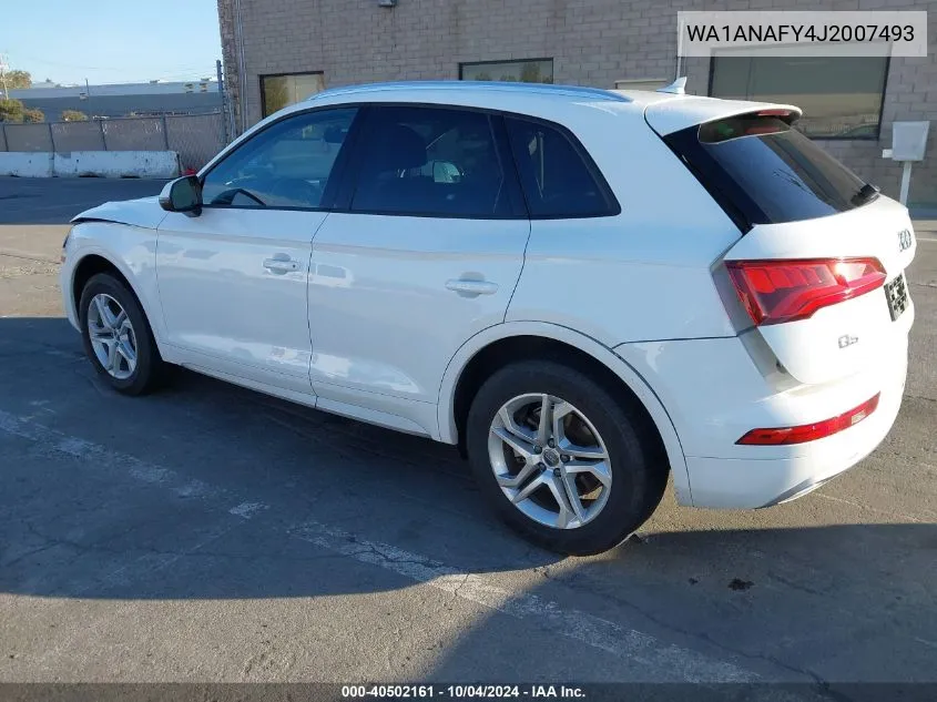 WA1ANAFY4J2007493 2018 Audi Q5 2.0T Premium/2.0T Tech Premium