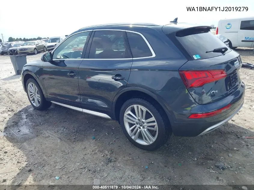 WA1BNAFY1J2019279 2018 Audi Q5 2.0T Premium/2.0T Tech Premium