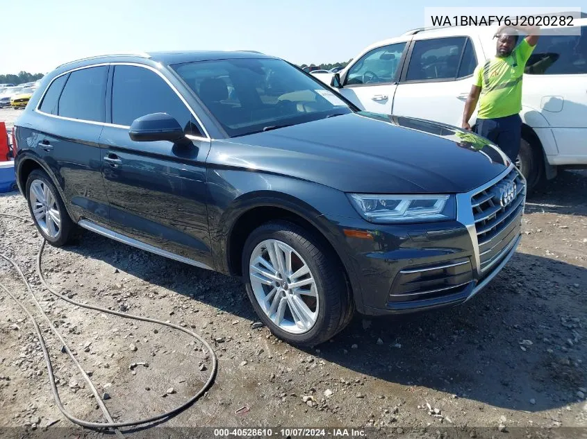 2018 Audi Q5 2.0T Premium/2.0T Tech Premium VIN: WA1BNAFY6J2020282 Lot: 40528610