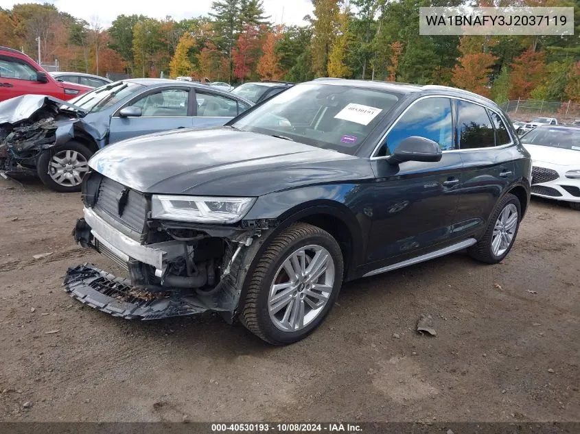 WA1BNAFY3J2037119 2018 Audi Q5 Premium Plus