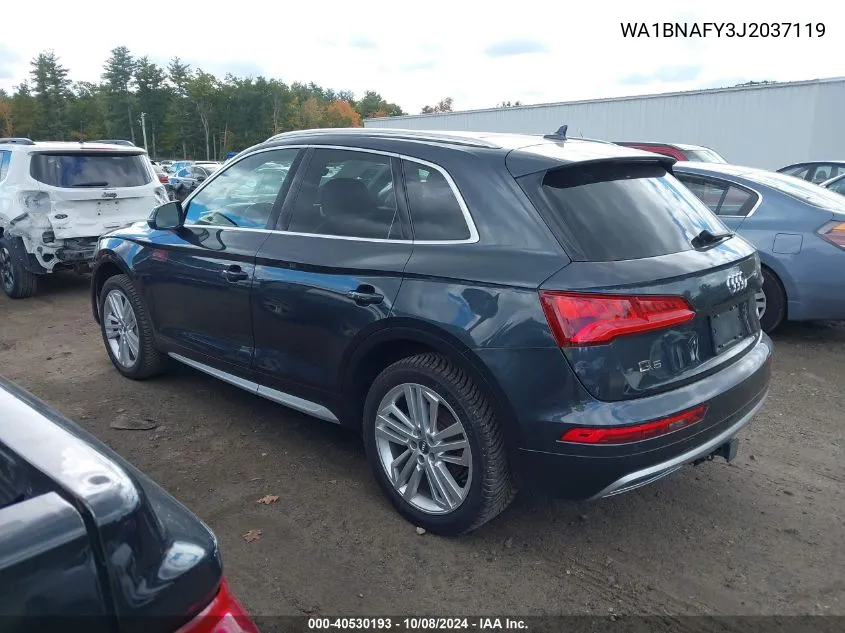 WA1BNAFY3J2037119 2018 Audi Q5 Premium Plus