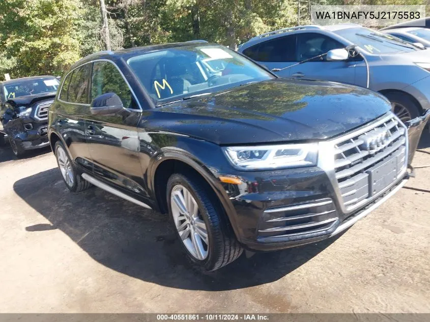 WA1BNAFY5J2175583 2018 Audi Q5 2.0T Premium/2.0T Tech Premium