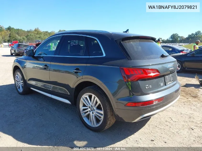 WA1BNAFY8J2079821 2018 Audi Q5 2.0T Premium/2.0T Tech Premium