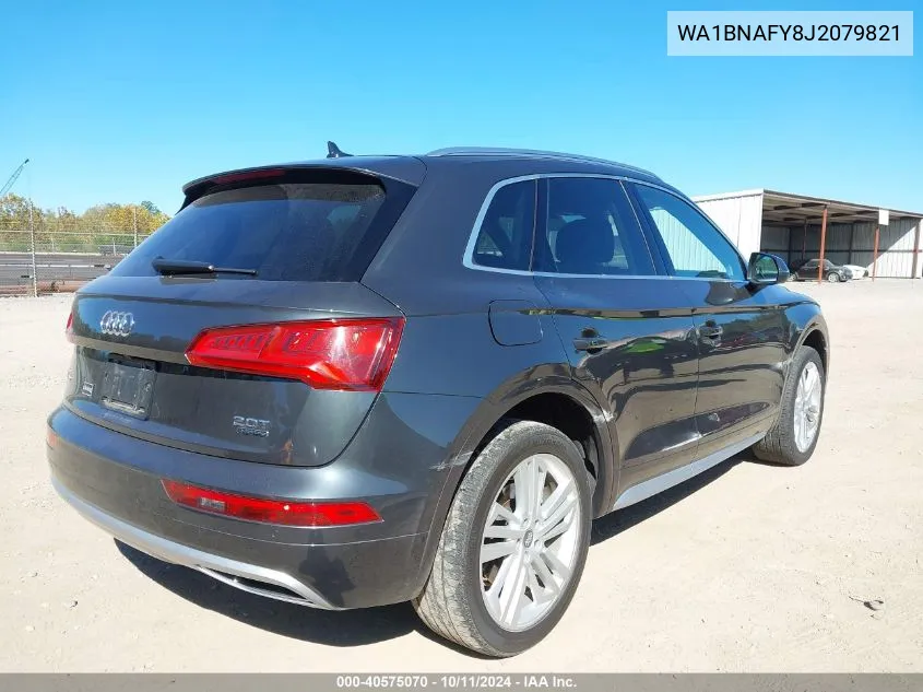 WA1BNAFY8J2079821 2018 Audi Q5 2.0T Premium/2.0T Tech Premium