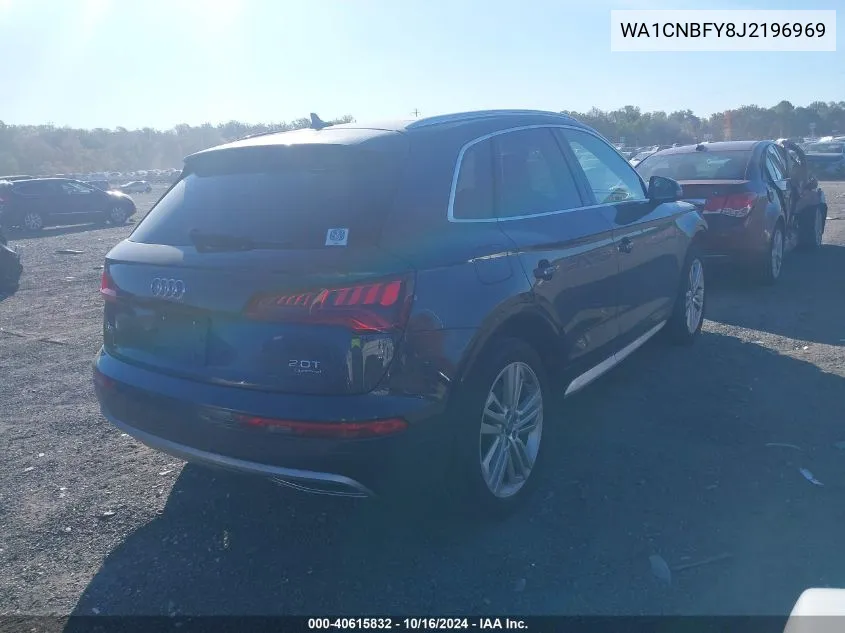 2018 Audi Q5 2.0T Premium/2.0T Tech Premium VIN: WA1CNBFY8J2196969 Lot: 40615832