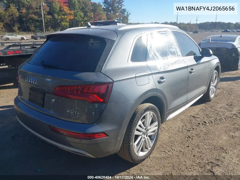 2018 Audi Q5 2.0T Premium/2.0T Tech Premium VIN: WA1BNAFY4J2065656 Lot: 40628484