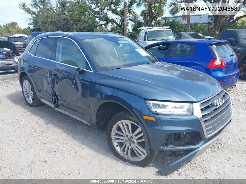 2018 Audi Q5 Premium Plus VIN: WA1BNAFY7J2048589 Lot: 40628908