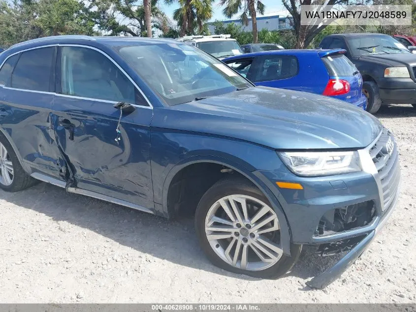 2018 Audi Q5 Premium Plus VIN: WA1BNAFY7J2048589 Lot: 40628908