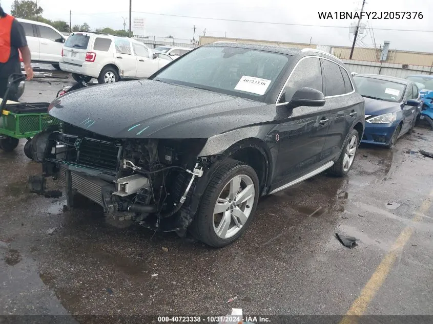 2018 Audi Q5 2.0T Premium/2.0T Tech Premium VIN: WA1BNAFY2J2057376 Lot: 40723338