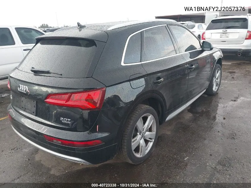 2018 Audi Q5 2.0T Premium/2.0T Tech Premium VIN: WA1BNAFY2J2057376 Lot: 40723338