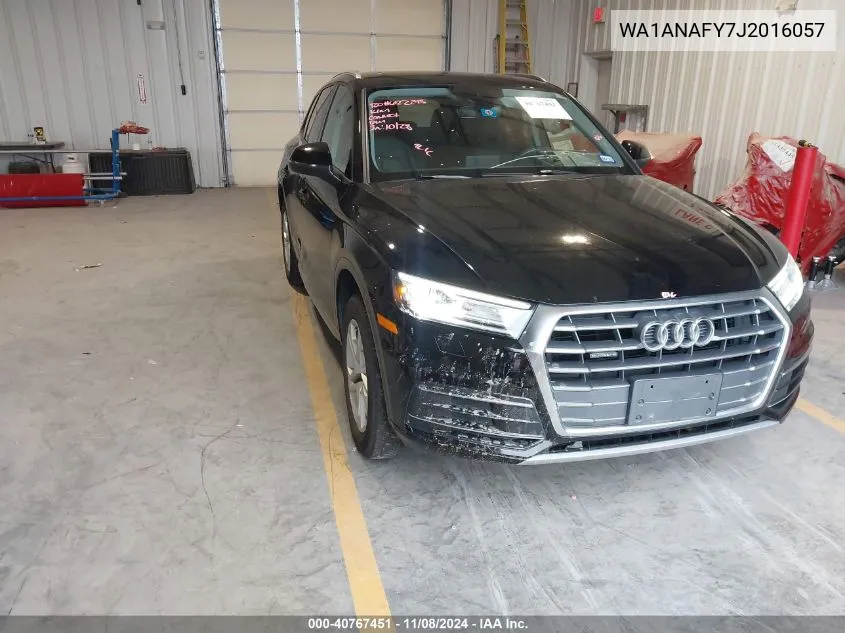 2018 Audi Q5 2.0T Premium/2.0T Tech Premium VIN: WA1ANAFY7J2016057 Lot: 40767451