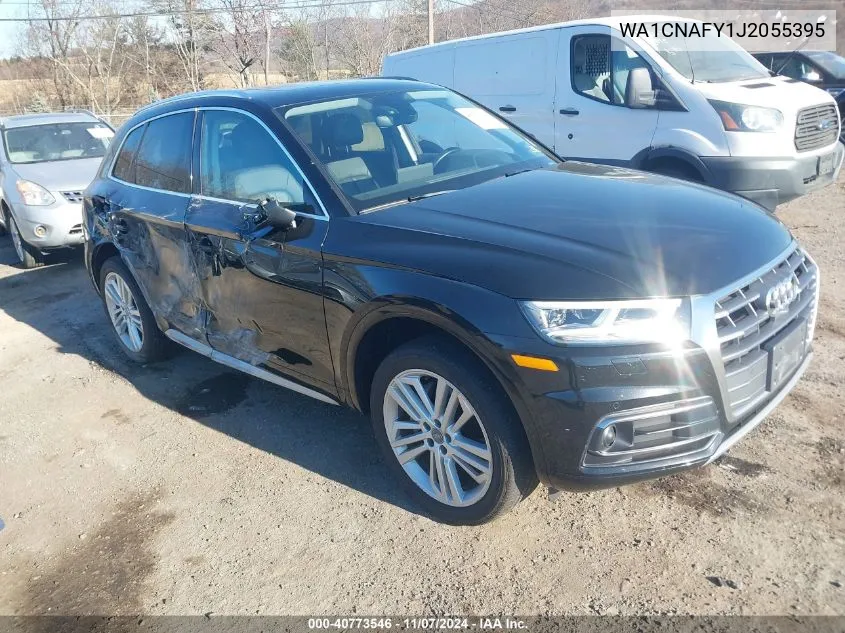 2018 Audi Q5 2.0T Premium/2.0T Tech Premium VIN: WA1CNAFY1J2055395 Lot: 40773546