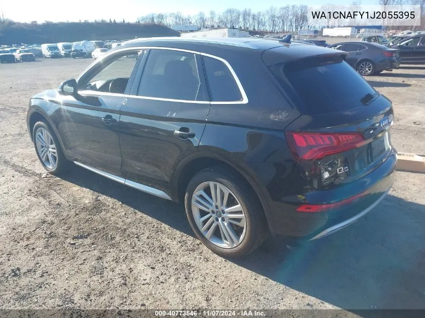 2018 Audi Q5 2.0T Premium/2.0T Tech Premium VIN: WA1CNAFY1J2055395 Lot: 40773546