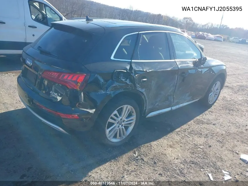 2018 Audi Q5 2.0T Premium/2.0T Tech Premium VIN: WA1CNAFY1J2055395 Lot: 40773546