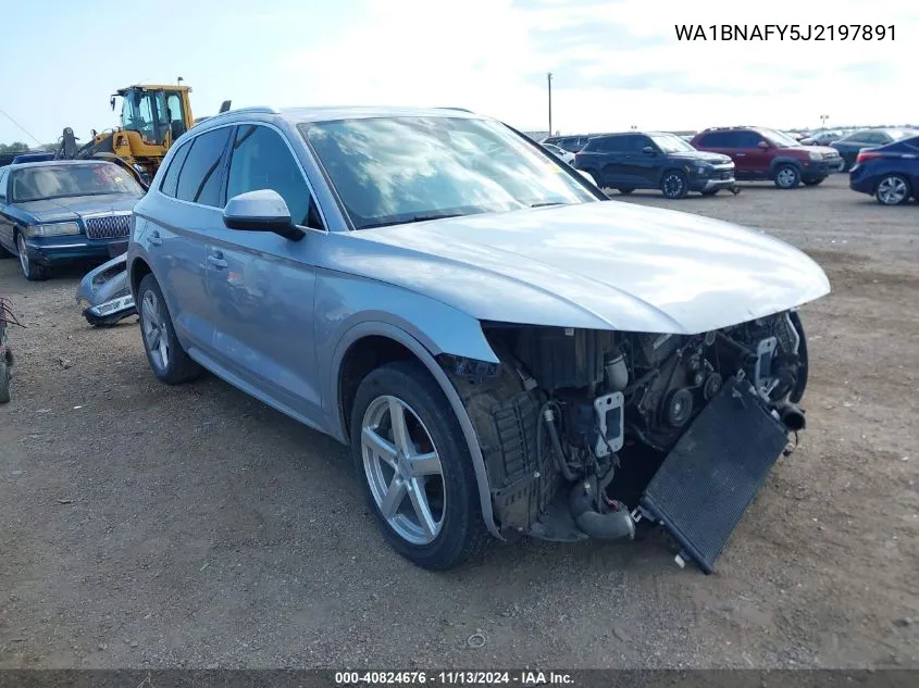 2018 Audi Q5 2.0T Premium/2.0T Tech Premium VIN: WA1BNAFY5J2197891 Lot: 40824676