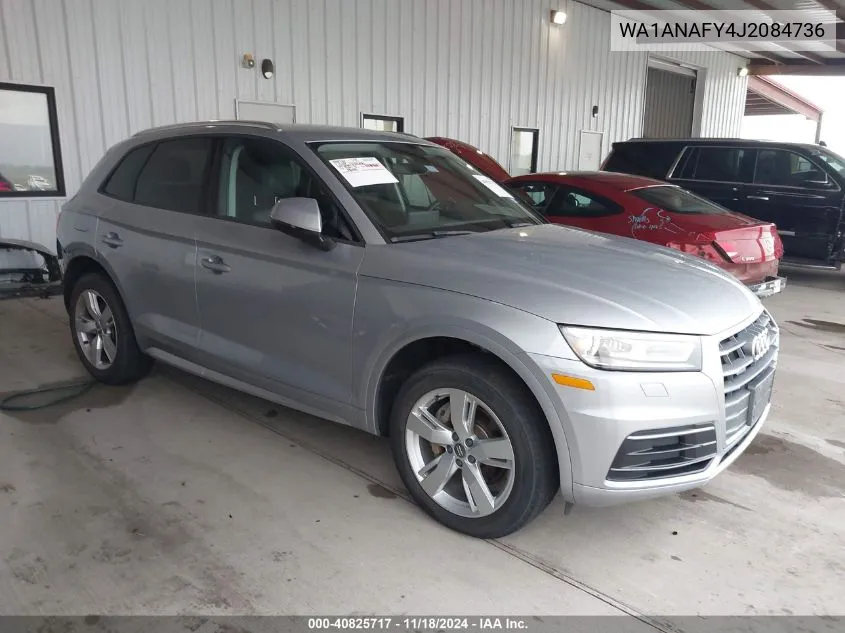 2018 Audi Q5 2.0T Premium/2.0T Tech Premium VIN: WA1ANAFY4J2084736 Lot: 40825717