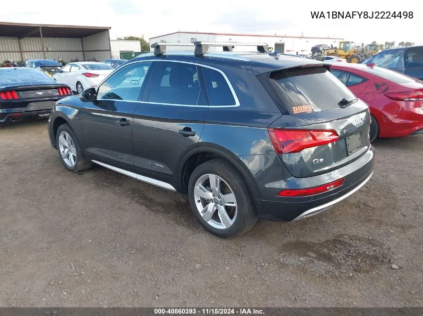 2018 Audi Q5 2.0T Premium/2.0T Tech Premium VIN: WA1BNAFY8J2224498 Lot: 40860393