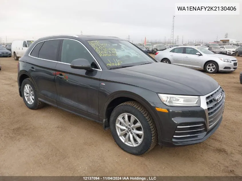 2019 Audi Q5 VIN: WA1ENAFY2K2130406 Lot: 12137094