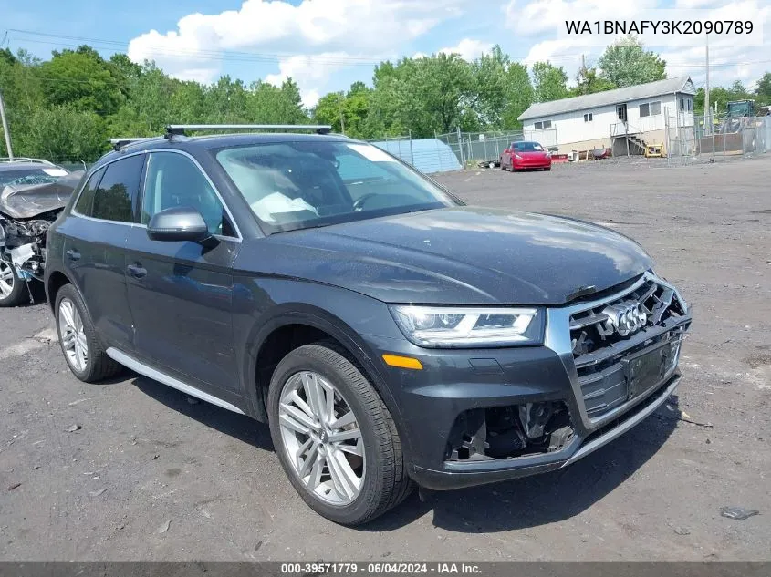 WA1BNAFY3K2090789 2019 Audi Q5 45 Premium