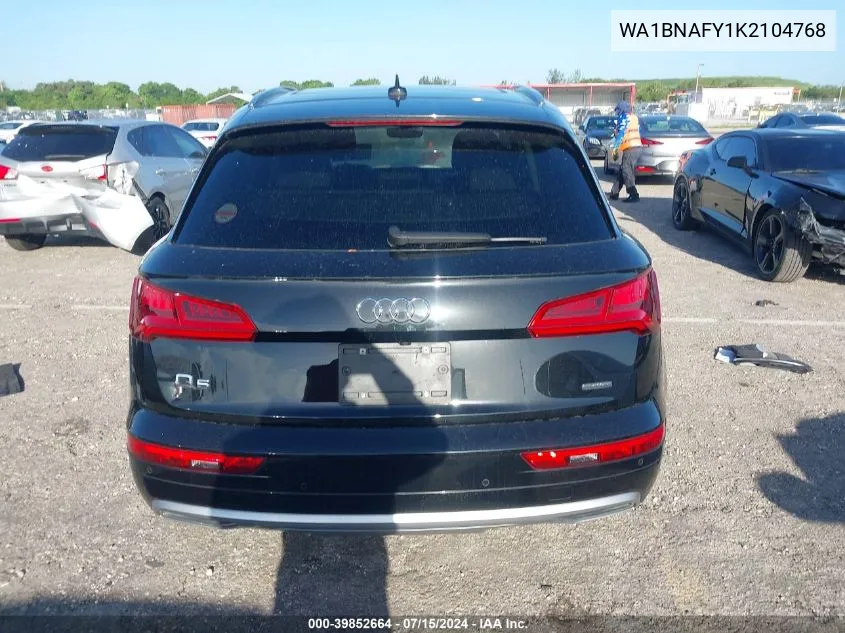 WA1BNAFY1K2104768 2019 Audi Q5 45 Premium