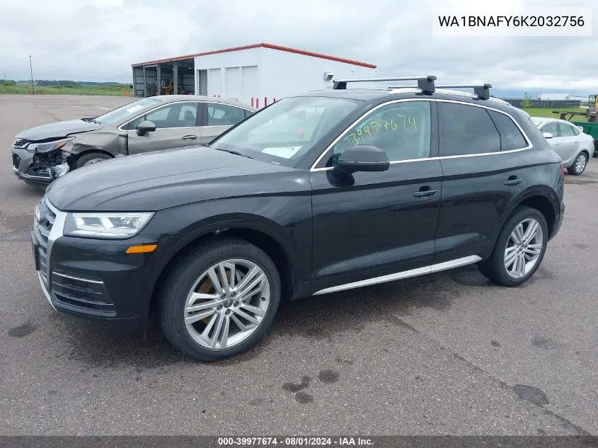 2019 Audi Q5 45 Premium VIN: WA1BNAFY6K2032756 Lot: 39977674