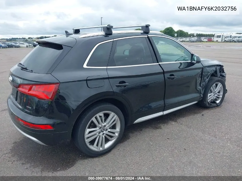 WA1BNAFY6K2032756 2019 Audi Q5 45 Premium