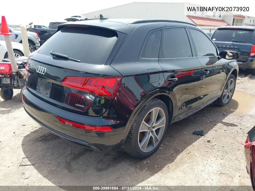 WA1BNAFY0K2073920 2019 Audi Q5 45 Premium