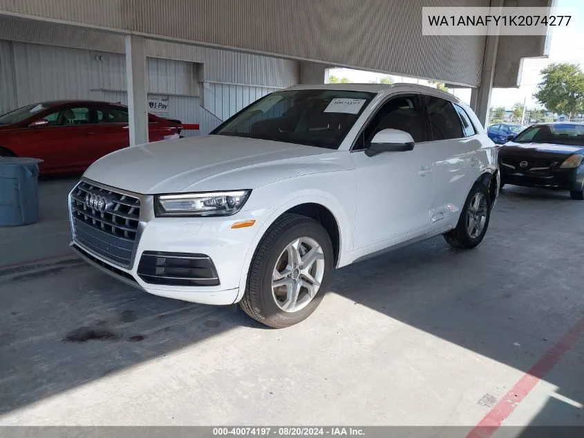 WA1ANAFY1K2074277 2019 Audi Q5 Premium